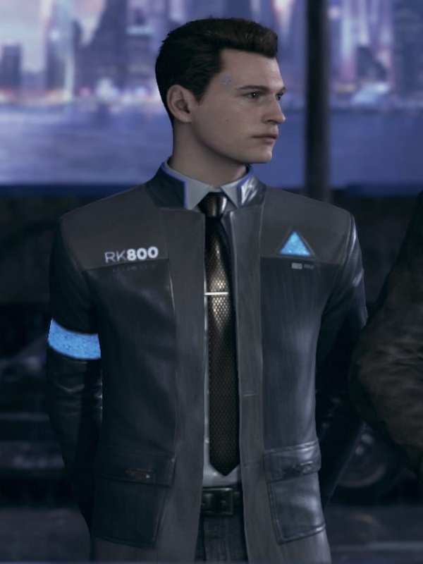 Detroit Become Human Connor RK-800 Letterman Jacket - Free Shipping