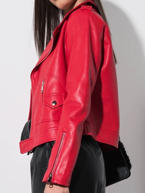 red pleather jacket, Off 78%, www.scrimaglio.com