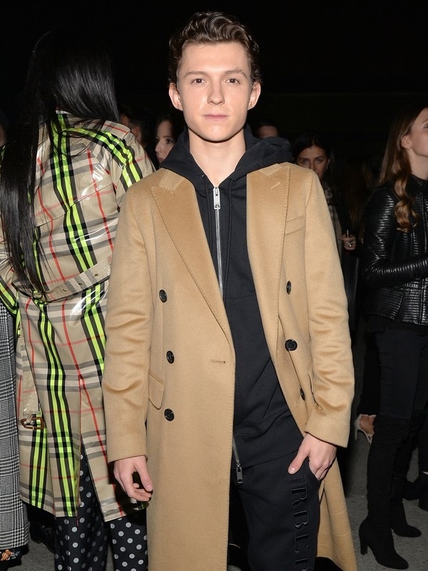 Tom Holland Long Trench Coat